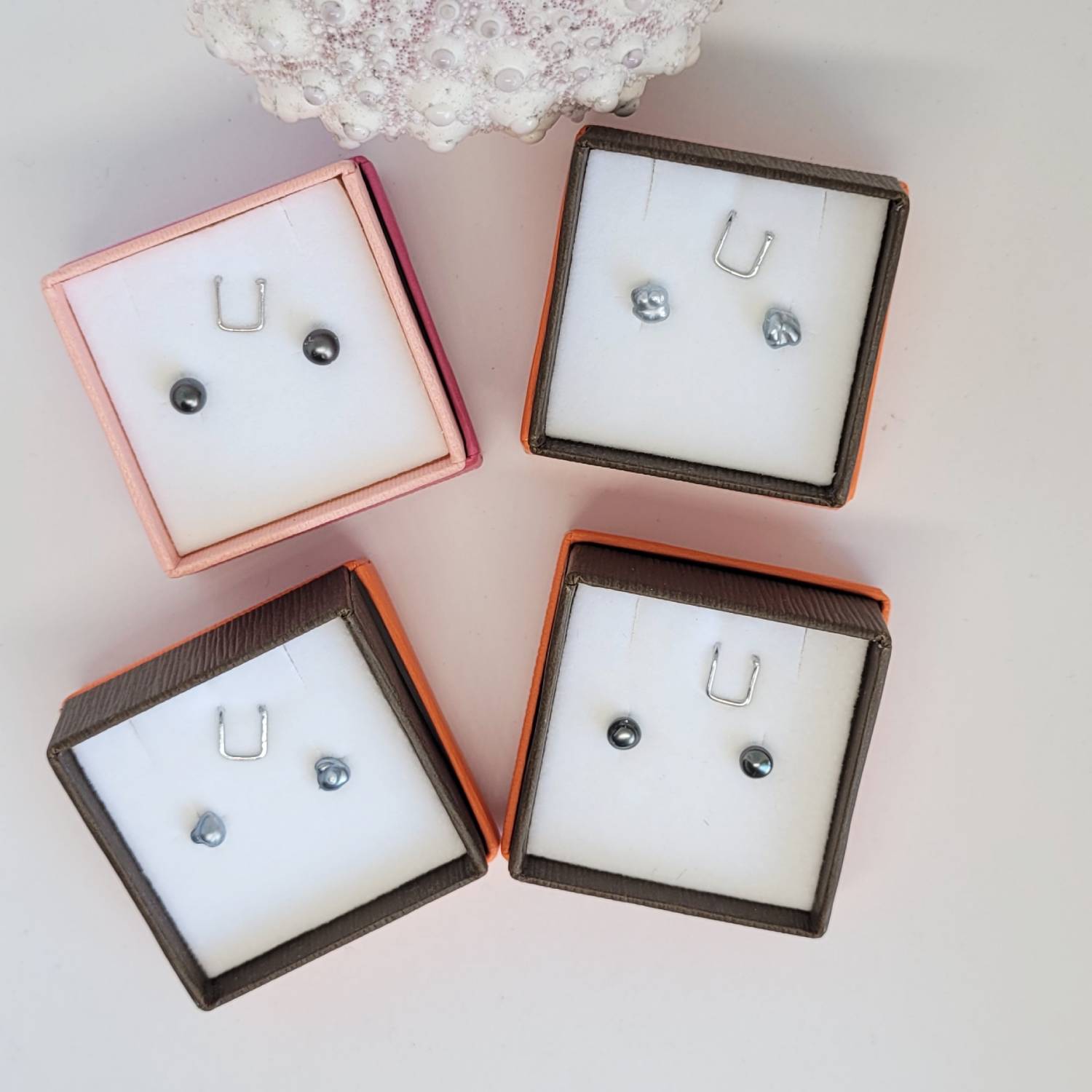 Boucles d'oreilles keishis Tahiti PM (plusieurs modèles disponibles)