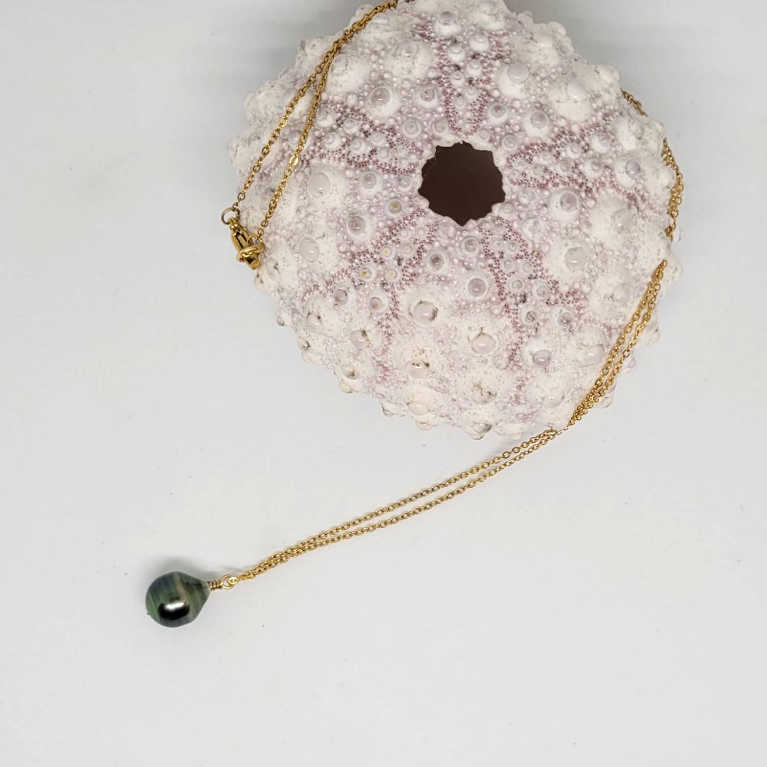 Collier "One Pearl" pendant avec perle de Tahiti semi-baroque – Image 13