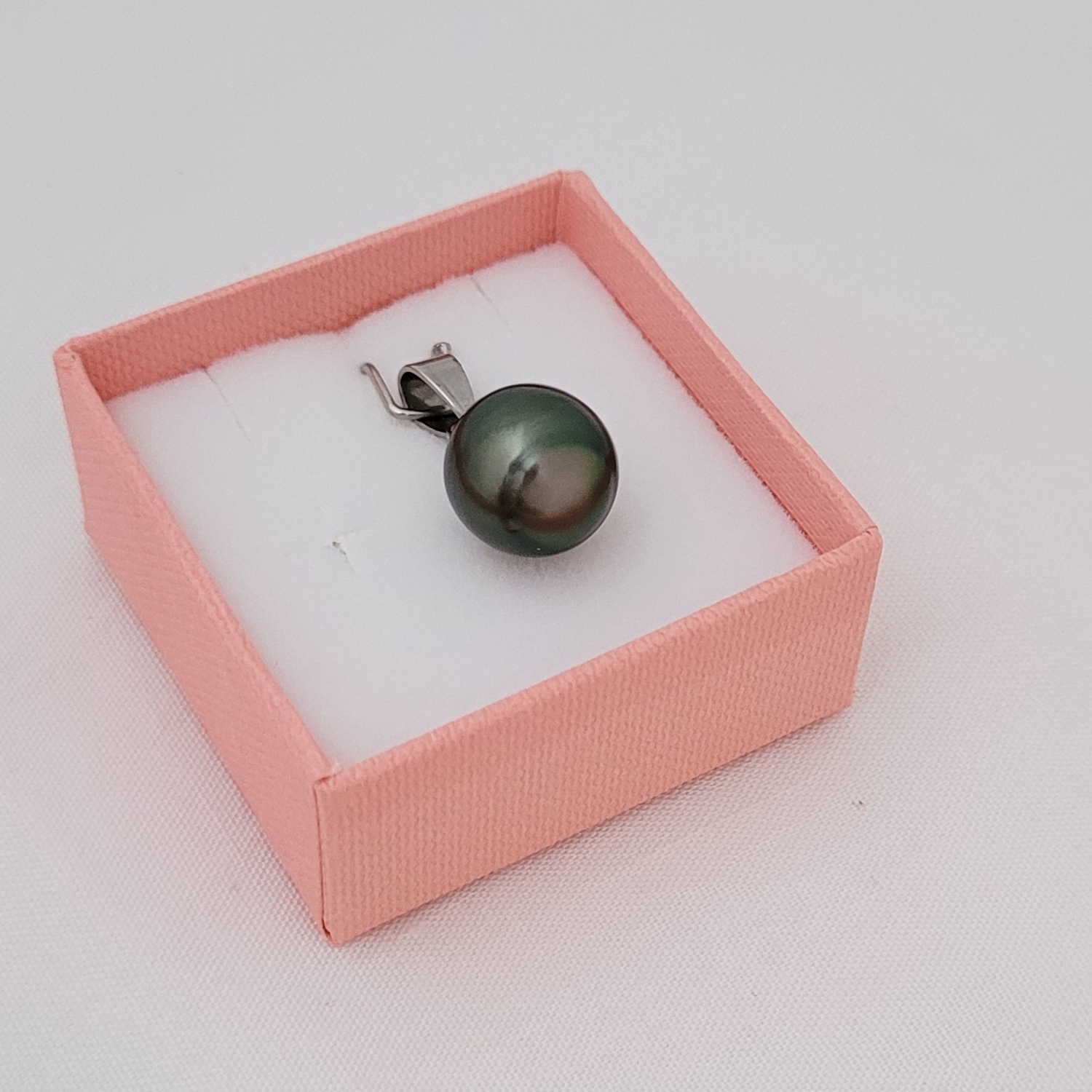 Pendentif bélière avec perle de Tahiti – Image 4