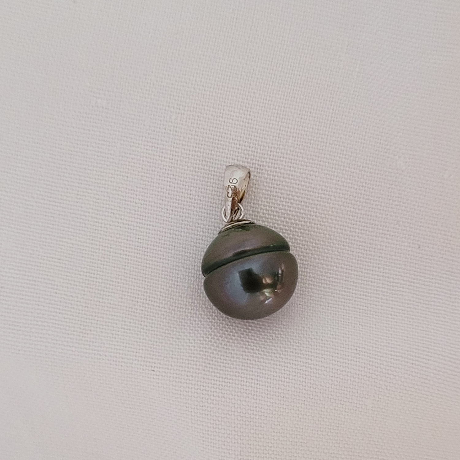 Pendentif en argent 925 avec perle de Tahiti (plusieurs modèles disponibles) – Image 10