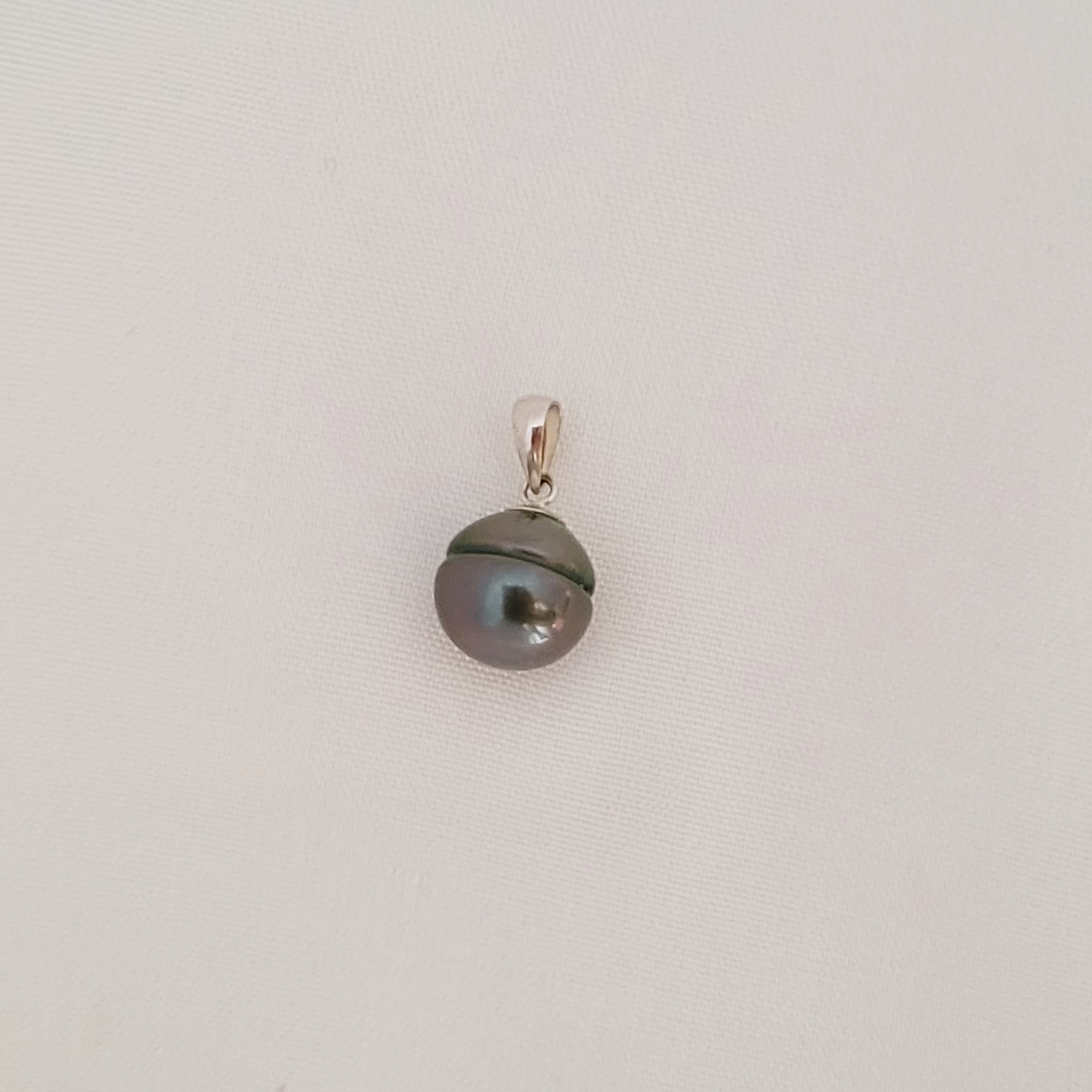 Pendentif en argent 925 avec perle de Tahiti (plusieurs modèles disponibles) – Image 7