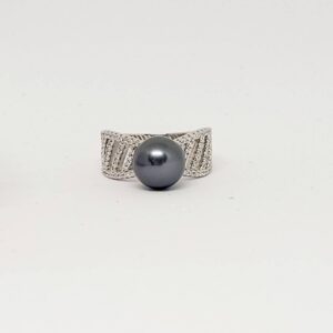 Bague argent 925 "noeud papillon"