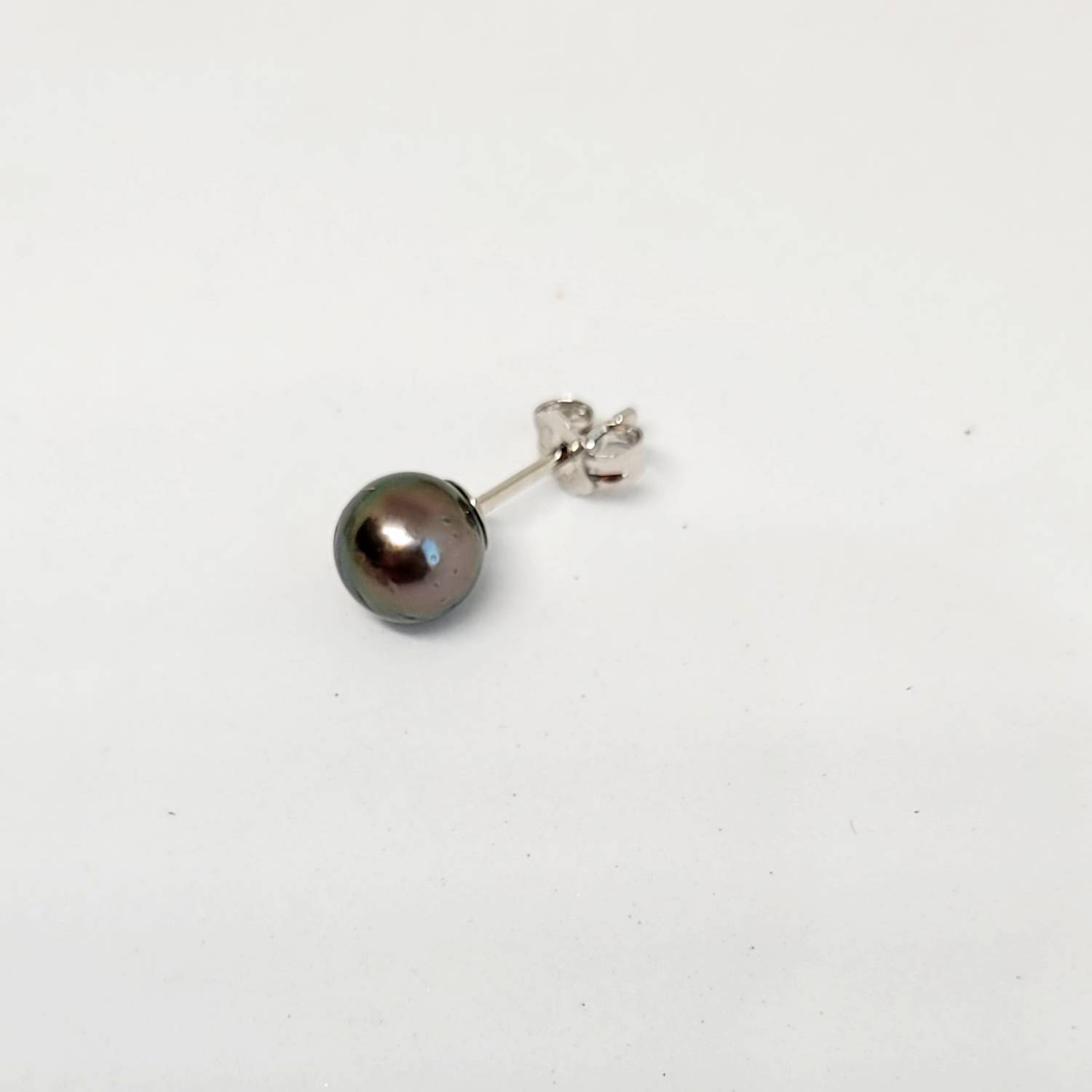 Boucle d'oreille "solo" perle de Tahiti (plusieurs modèles disponibles) – Image 13