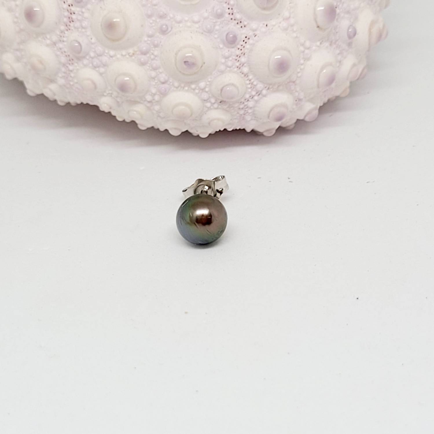 Boucle d'oreille "solo" perle de Tahiti (plusieurs modèles disponibles) – Image 15
