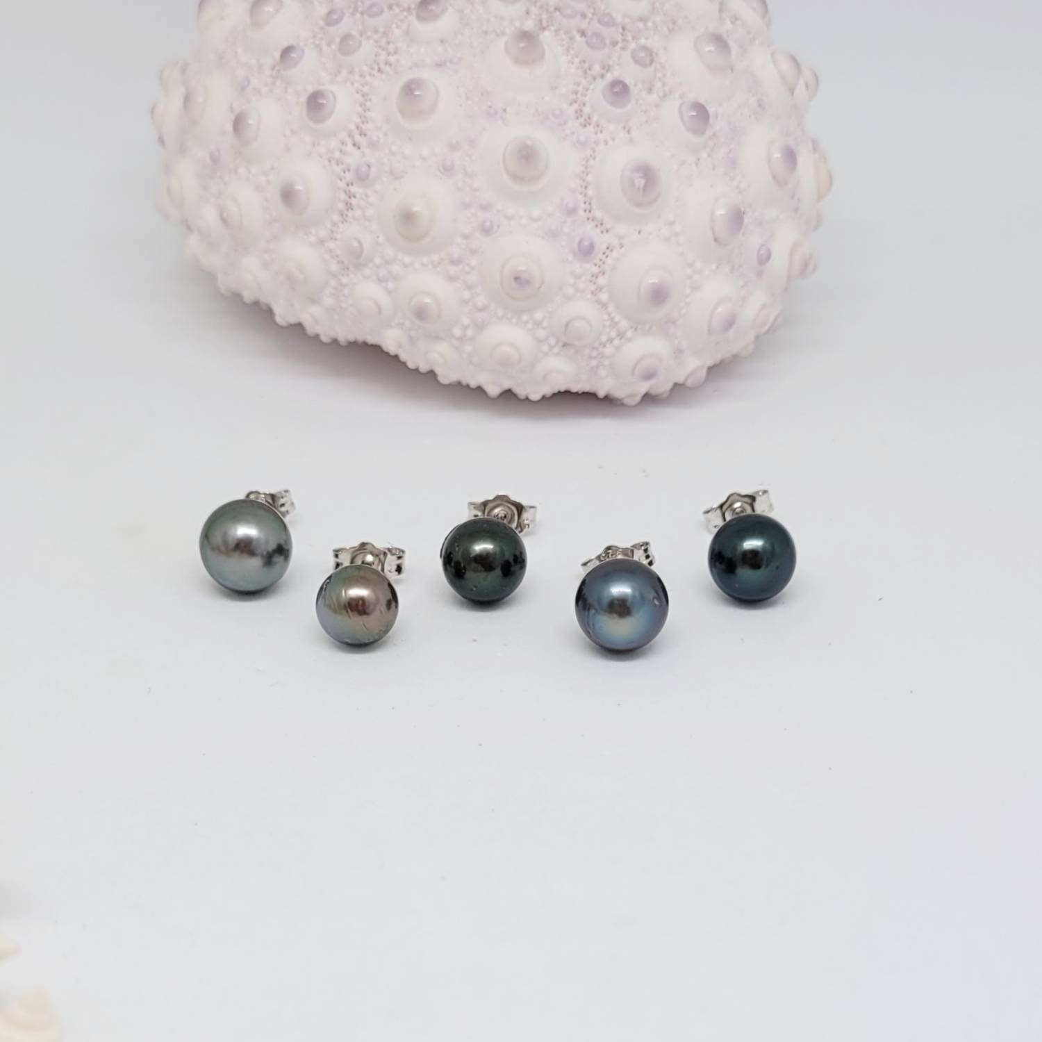 Boucle d'oreille "solo" perle de Tahiti (plusieurs modèles disponibles)