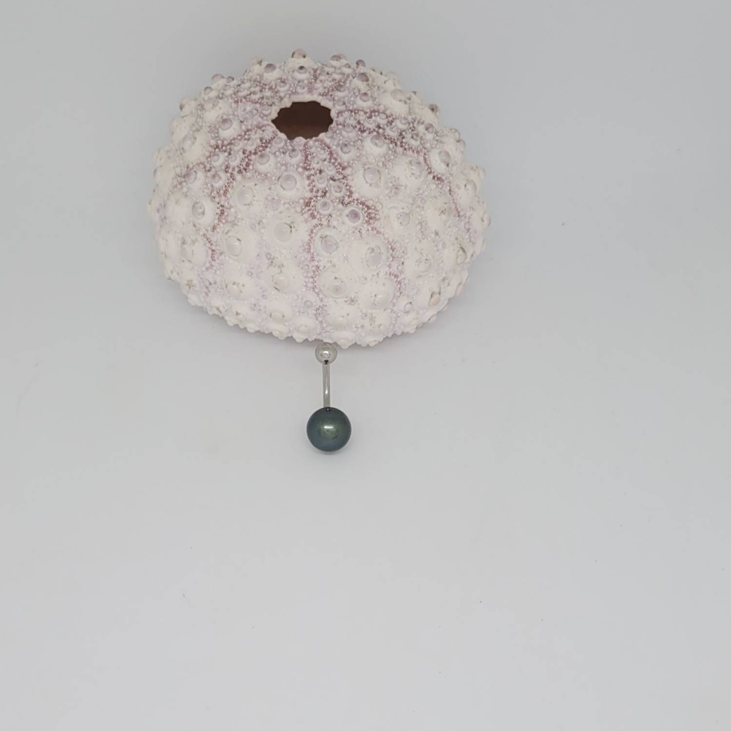 Piercing nombril avec perle de Tahiti – Image 10