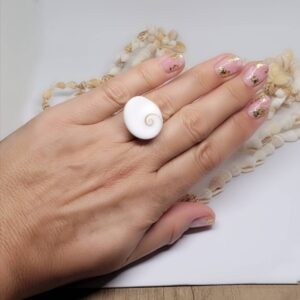 Bague coquillage Tahiti