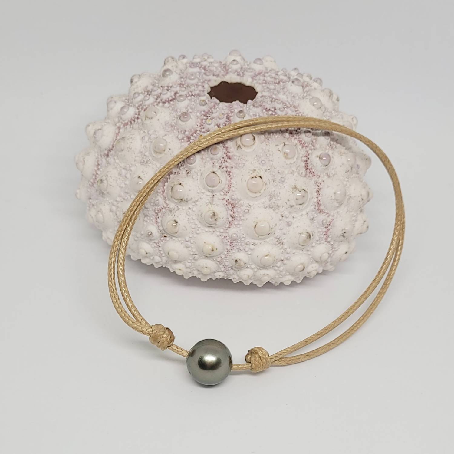 Bracelet de cheville avec perle de Tahiti – Image 10