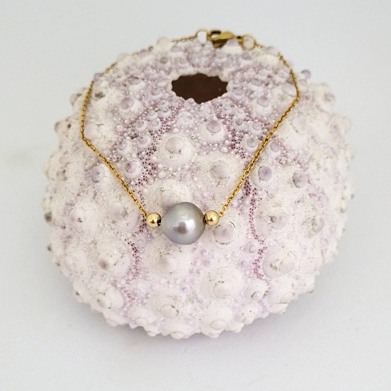 Bracelet "One Pearl" avec perle de Tahiti – Image 2