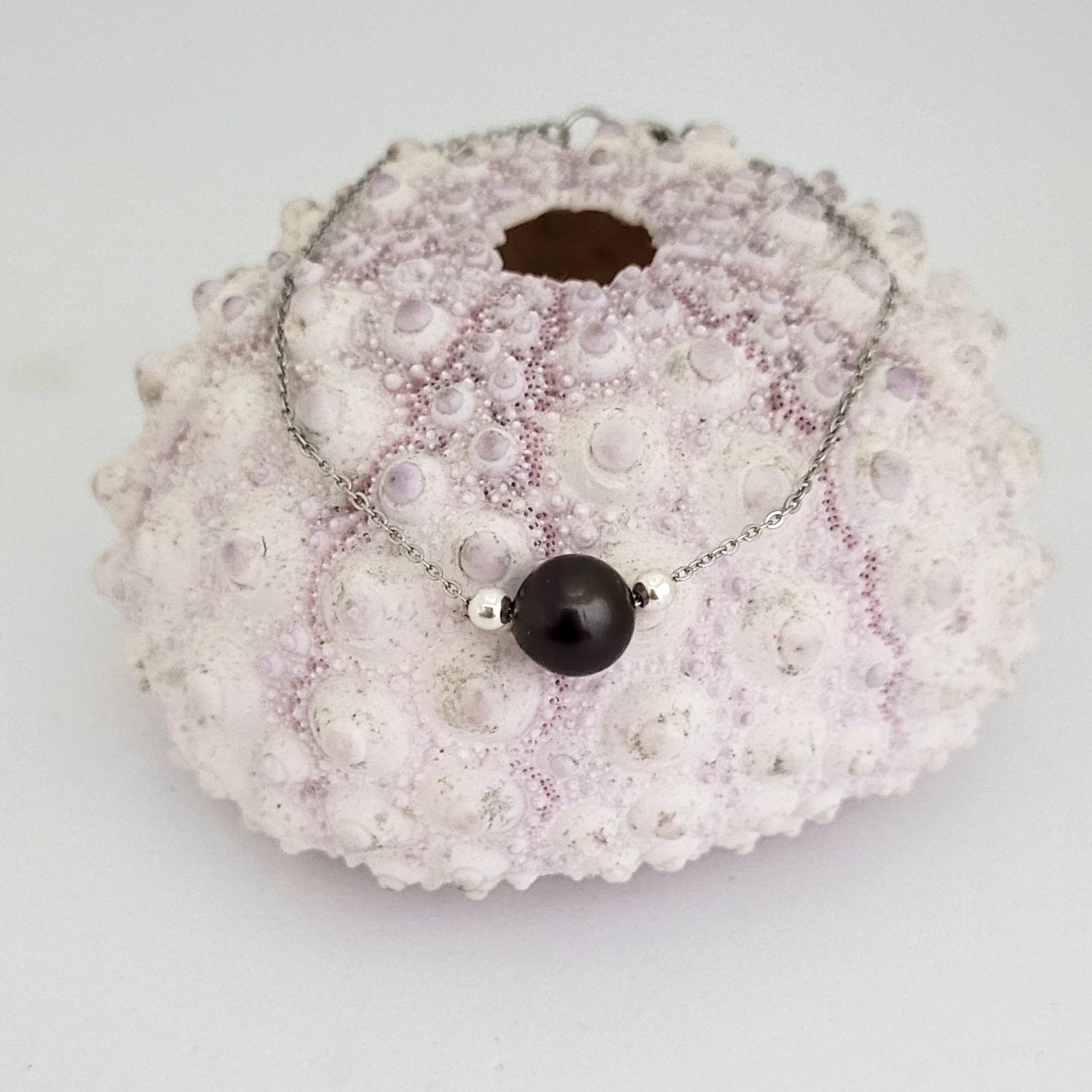 Bracelet "One Pearl" avec perle de Tahiti – Image 10