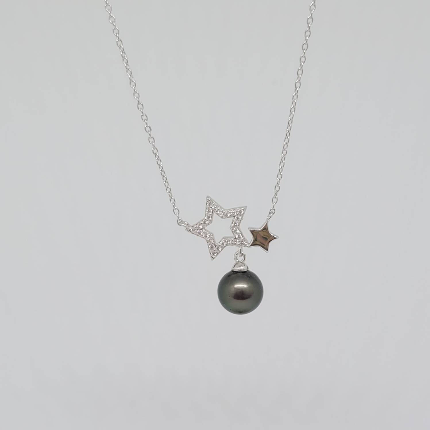 Collier "étoiles célestes" avec perle de Tahiti – Image 5