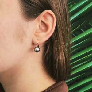 boucles d'oreilles perle Tahiti