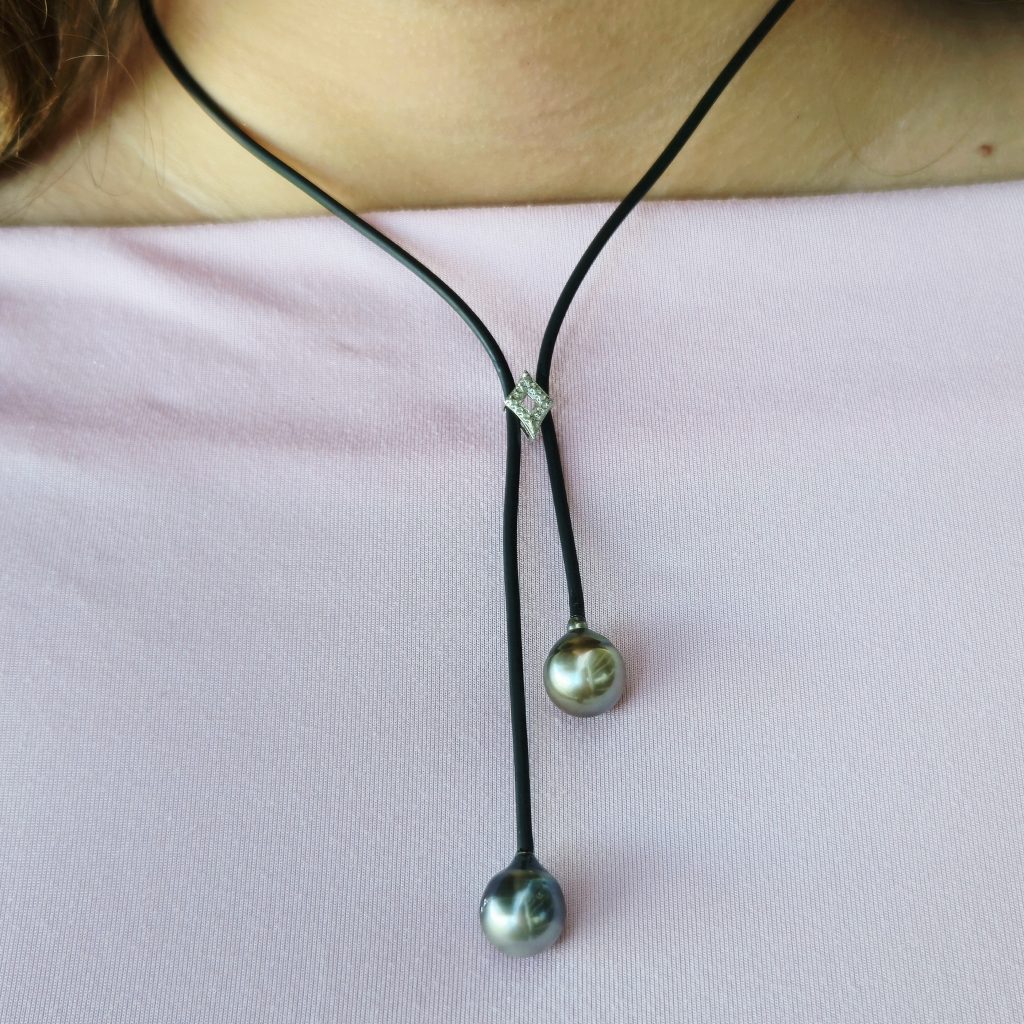 Collier 2 perles